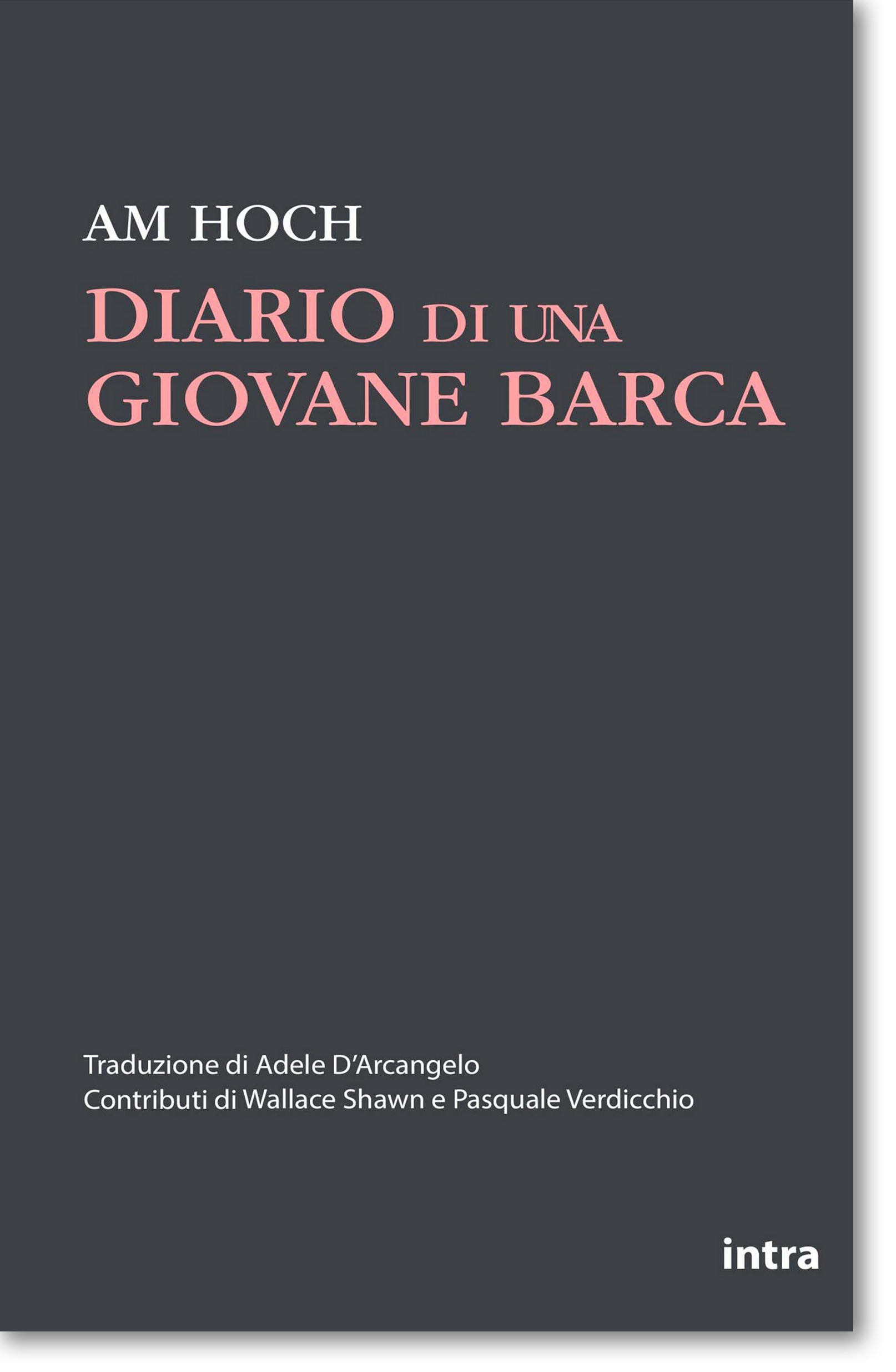 AM Hoch, Diary of a Young Boat - book cover - in italian.